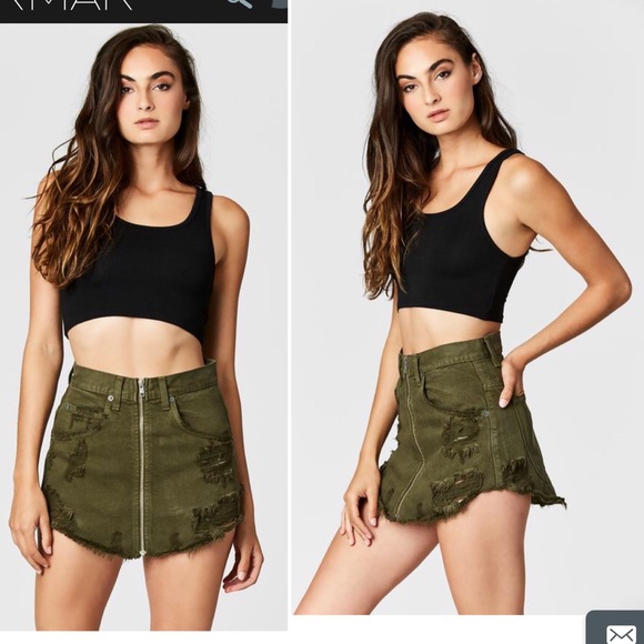 LF Dresses & Skirts - New! LF Carmar Beatrice Destroyed skirt NWT